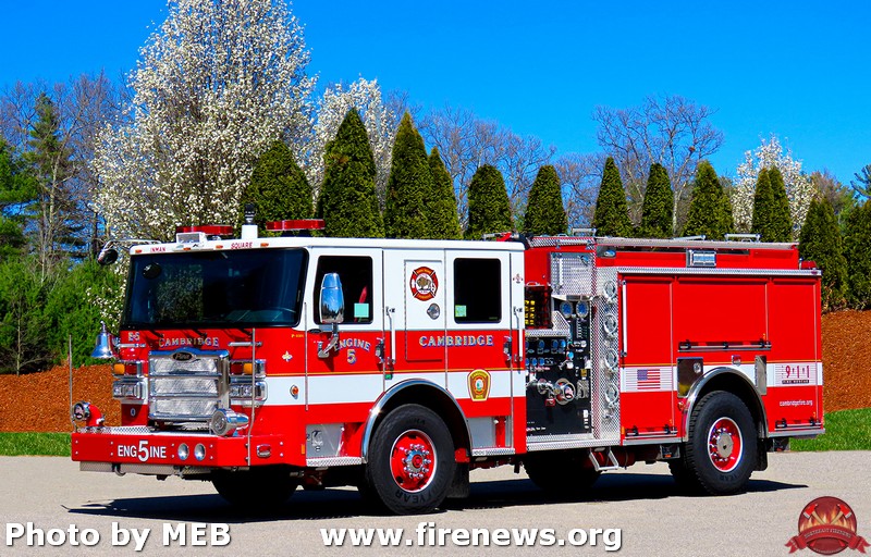 Cambridge, Ma Engine 4- 2024 Pierce Enforcer 1250 500.